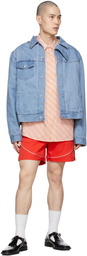 Commission SSENSE Exclusive Red Shorts