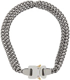 1017 ALYX 9SM Silver 2X Chain Necklace