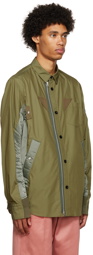 sacai Khaki Weather Shirt