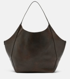 Brunello Cucinelli Monili Medium reversible leather tote bag