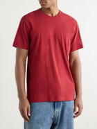 James Perse - Cotton-Jersey T-Shirt - Red