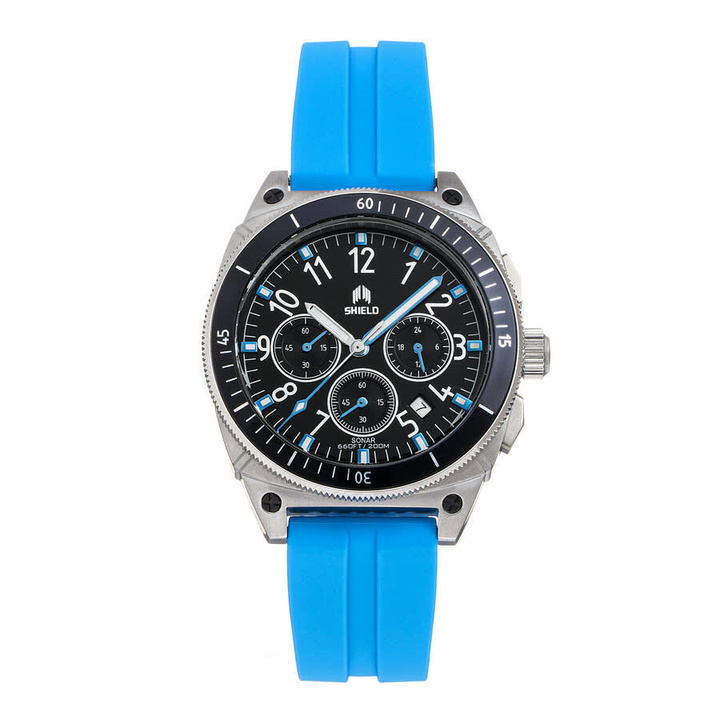 Photo: Shield Sonar Black Dial Mens Watch SLDSH113-3