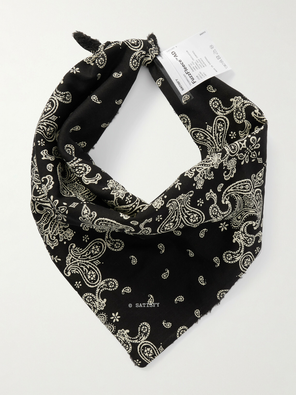 Satisfy - Paisley-Print FuzzFleece™ AD Bandana Satisfy