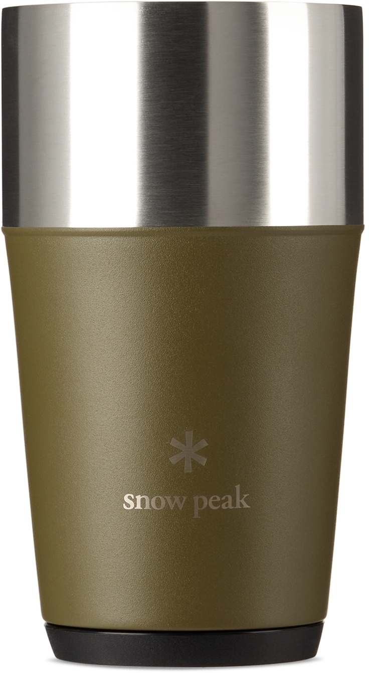 Snow Peak Khaki Shimo Tumbler, 470 mL