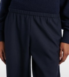 Khaite Roma virgin wool wide-leg pants