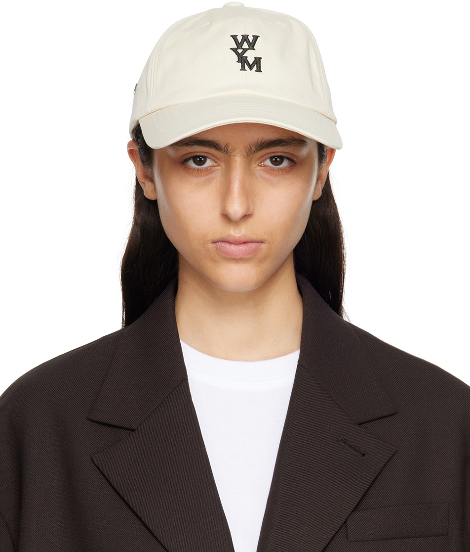 Wooyoungmi Off-White Logo Cap