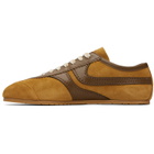 Dries Van Noten Tan Suede Sneakers