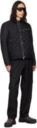 Moncler Black Vulpie Down Jacket