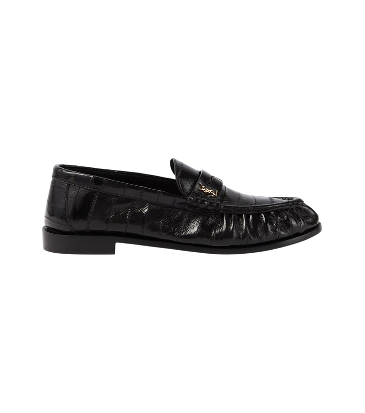 Saint Laurent Black Suede Université Loafers Saint Laurent display picture 3