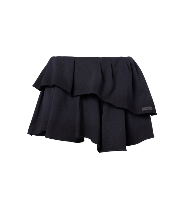 Photo: Acne Studios Cotton-blend miniskirt