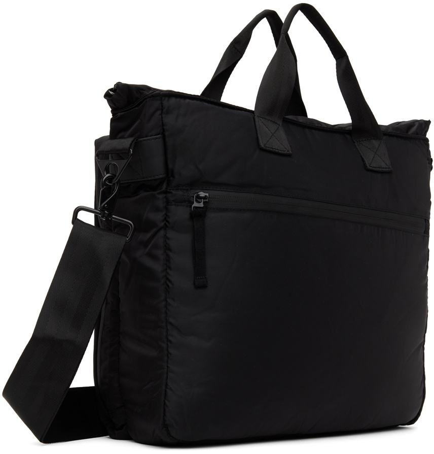Stutterheim Black Utility Brief Tote