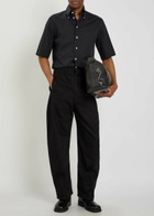 Lemaire Twisted Belted Denim Trousers Black