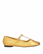 Castañer Womens Ballet flats in Gold