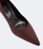JUDE Blade suede pumps