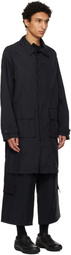 Y-3 Black Nylon Parka