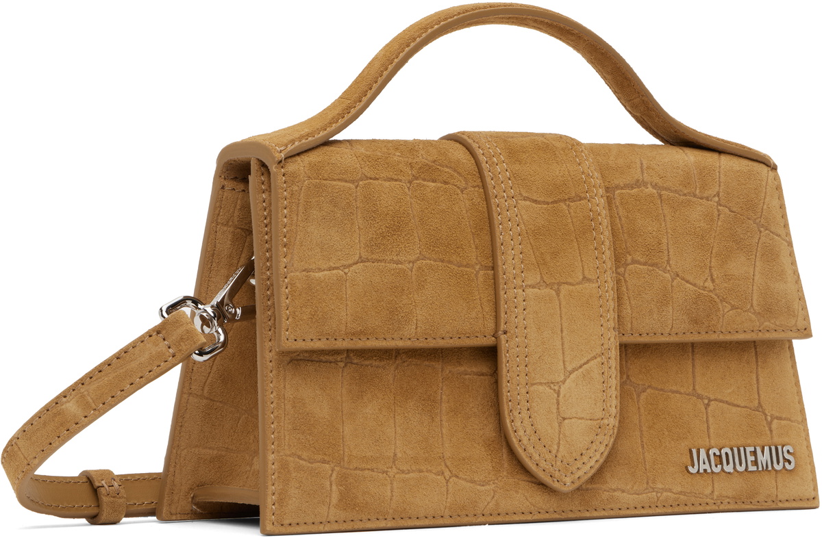 JACQUEMUS Tan La Croisière 'The large Bambino' Bag Jacquemus