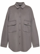 THE FRANKIE SHOP Dallas Wool Overshirt