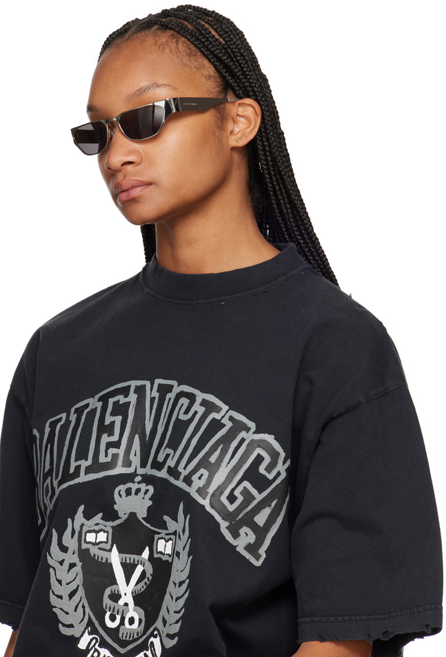 A BETTER FEELING Silver Echino Sunglasses