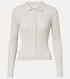 Velvet Nikki cotton and cashmere polo shirt
