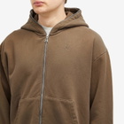 Air Jordan Men's x Travis Scott Full Zip Hoodie in Palomino