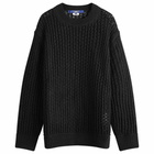 Junya Watanabe MAN Men's Wool Tubular Sweatshirt in Black