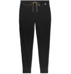 Paul Smith - Slim-Fit Tapered Cotton-Jersey Sweatpants - Black