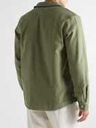 A.P.C. - Alex Cotton Shirt Jacket - Green