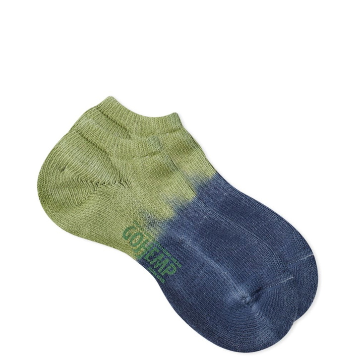 Photo: Anonymous Ism Go Hemp OC 2 Colour Dye Pile Ankle Sock