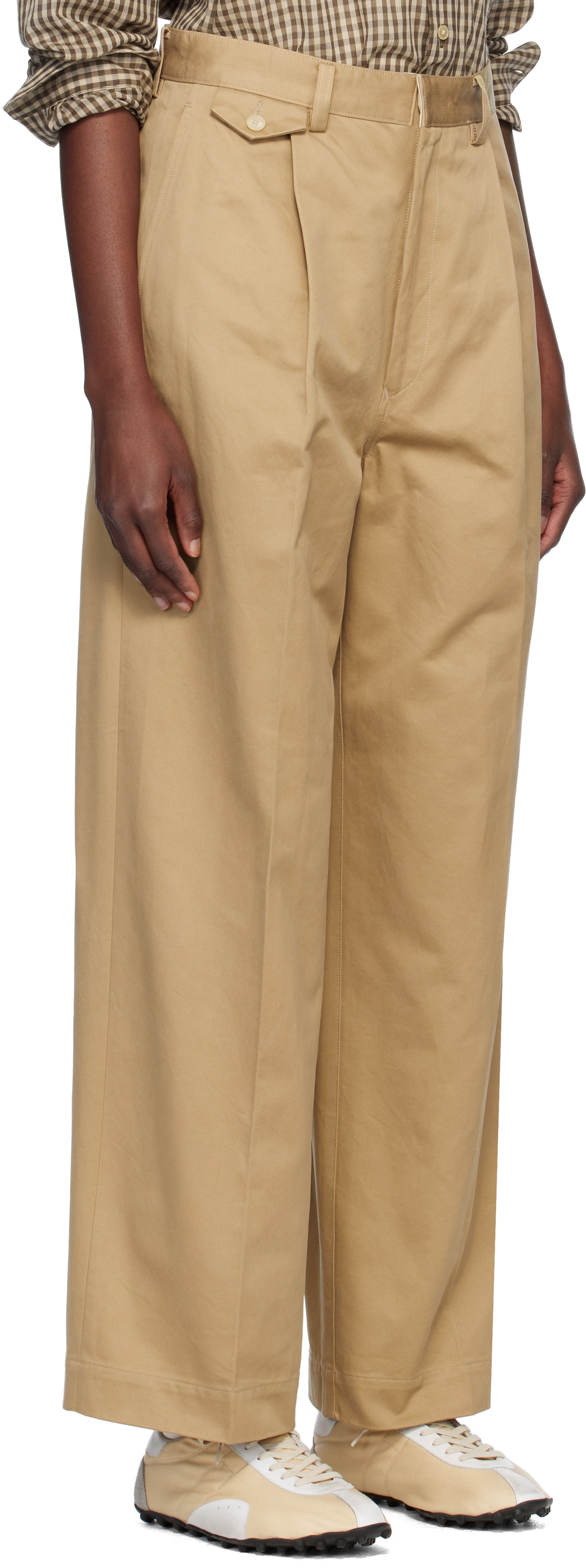 買蔵楽天 AURALEE WASHED FINX CHINO WIDE PANTS 【公式通販】