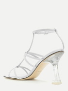 STUDIO AMELIA 90mm Artemis Leather & Plexi Sandals