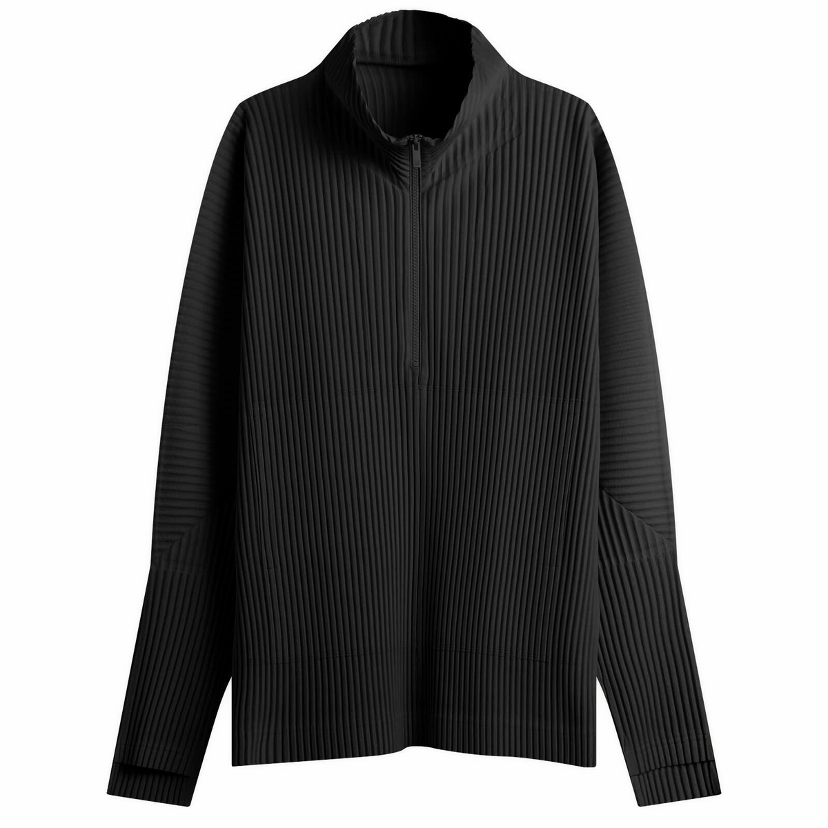 Homme Plissé Issey Miyake Black Bow-Tie Press Shirt Homme Plisse