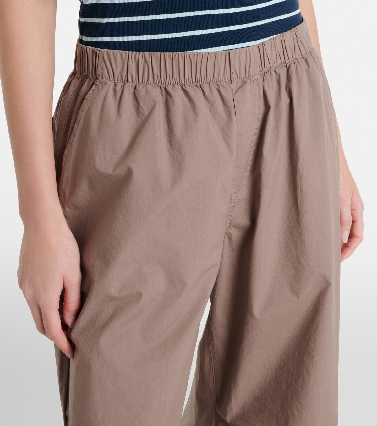 Velvet Brooks cotton twill balloon pants