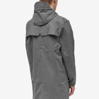 Rains Men's Long Jacket in Grey