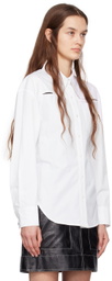 LVIR White Slit Shirt