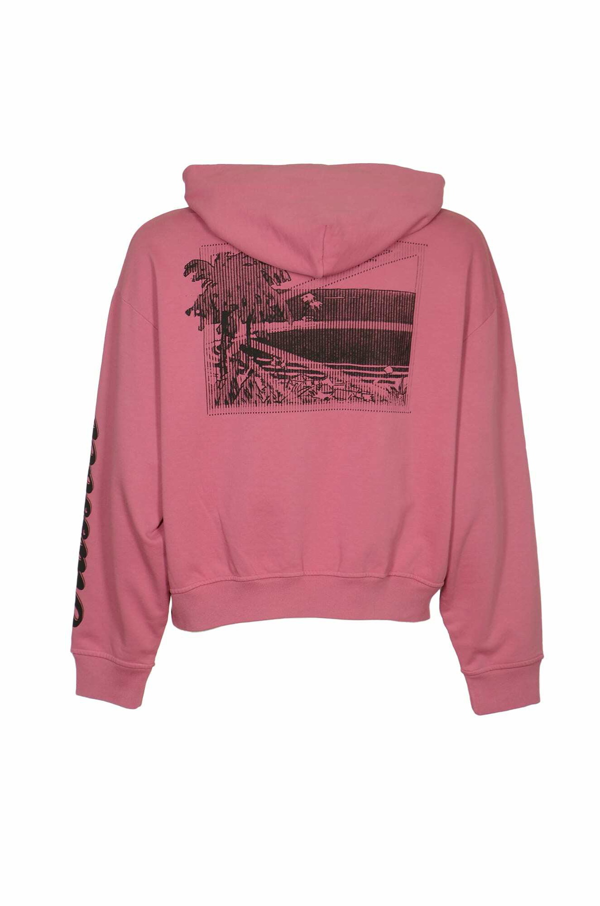 Rassvet Logo Detail Ribbed Hoodie