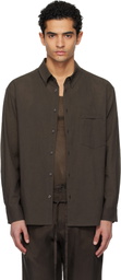 POST ARCHIVE FACTION (PAF) Brown Archive Shirt