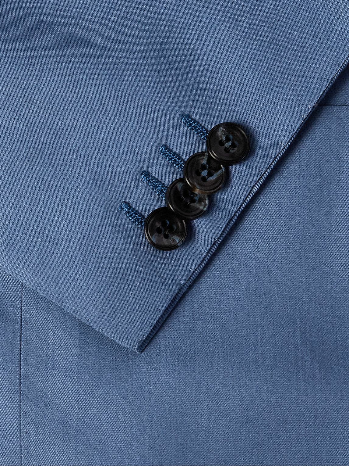 Kiton - Lyocell-Blend Blazer - Blue