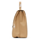 Cherevichkiotvichki Tan Small Splatter Lock Bag