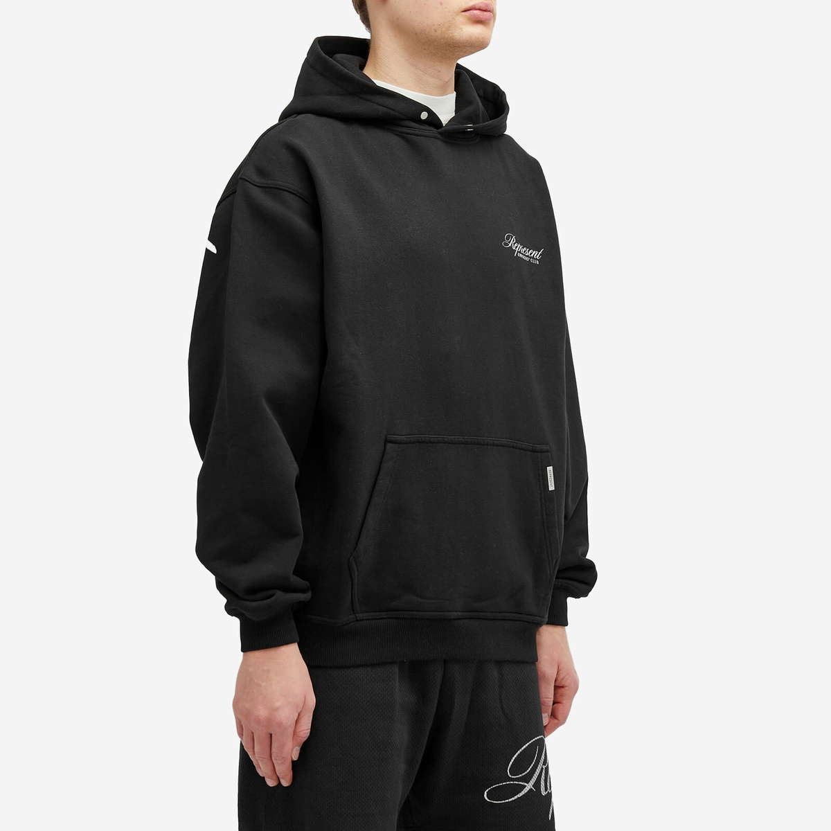 Represent Men's Hoodie Black