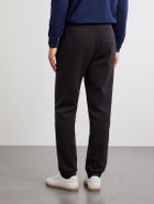 Zegna - Straight-Leg Honeycomb-Knit Cotton, Wool and Silk-Blend Sweatpants - Brown