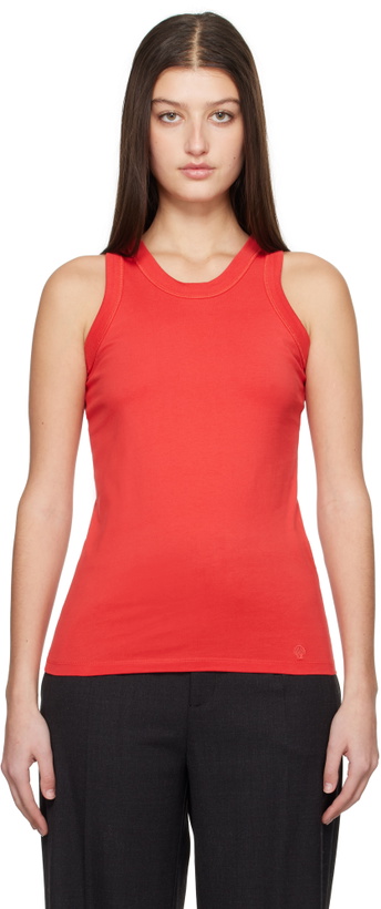 Photo: Loulou Studio Red Poso Tank Top