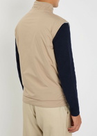 Aurélien Resort Reversible Shell and Cotton-blend Gilet Beige