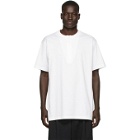 Y-3 White Classic Short Sleeve Henley