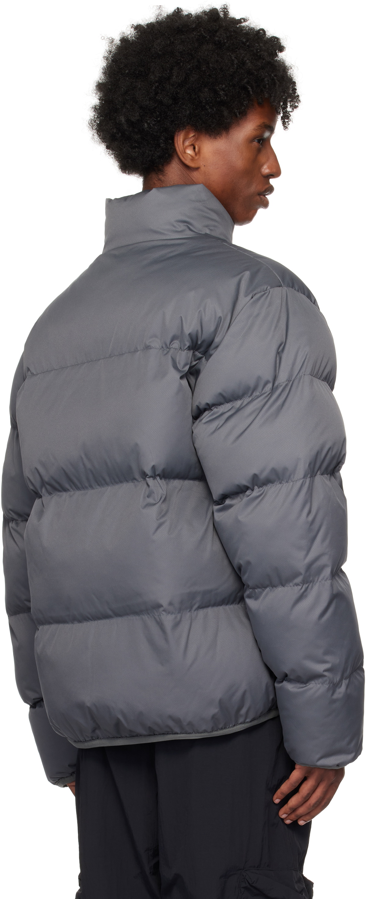 Nike Gray Sportswear Club Puffer Jacket Nike