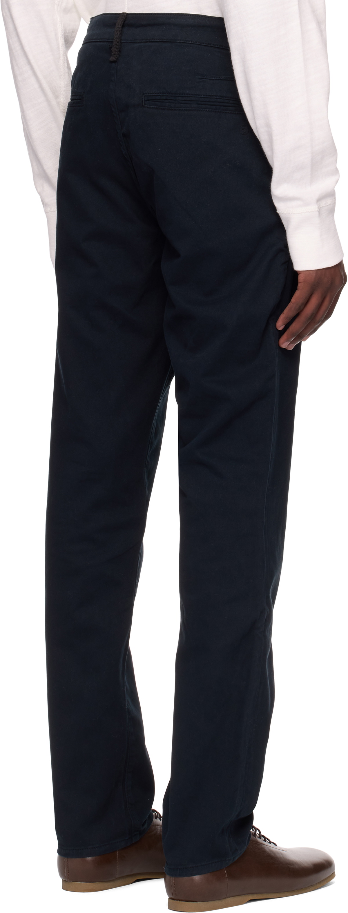 rag & bone Navy Fit 2 Slim Chino Trousers