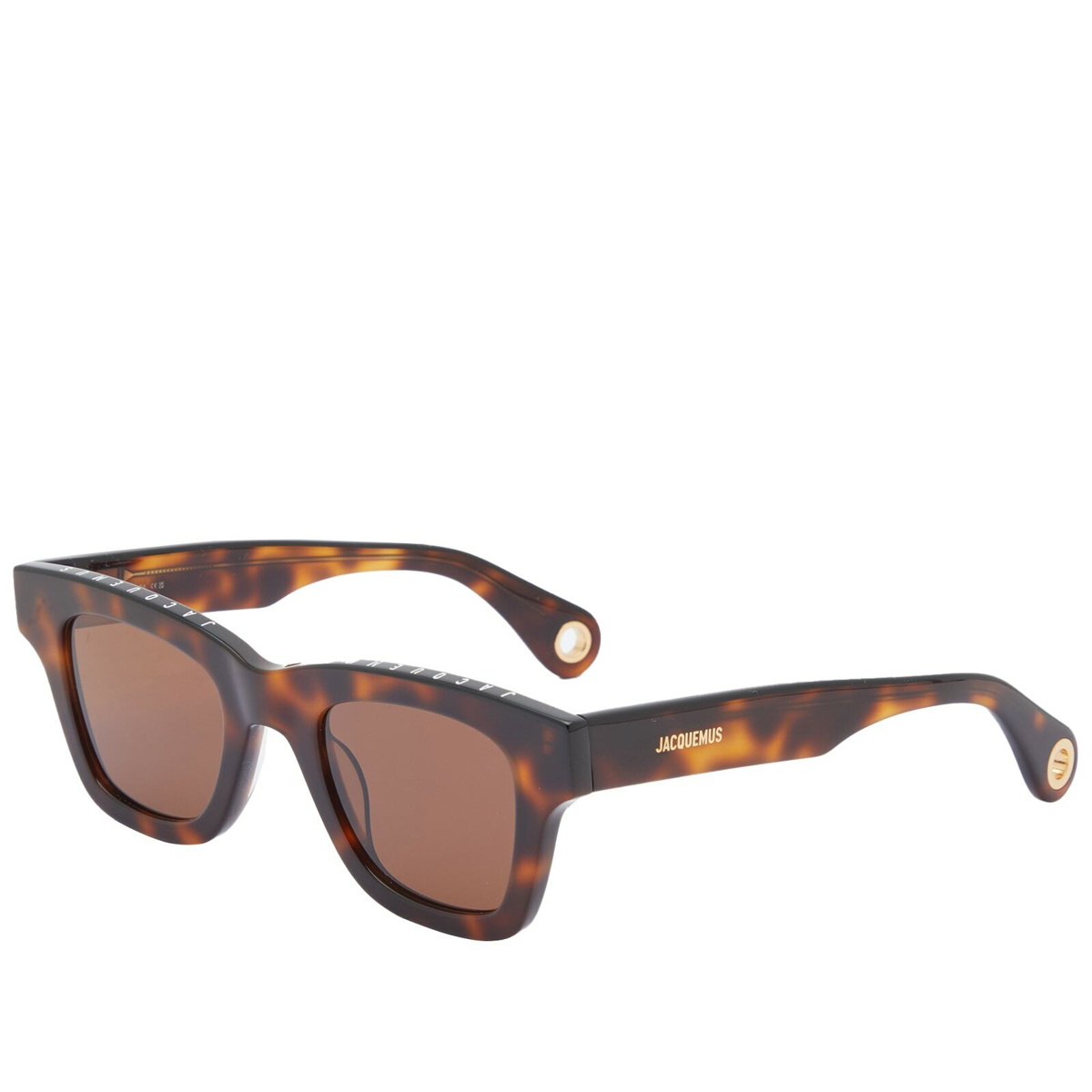 Jacquemus Men's Nocio Sunglasses in Multi-Brown Jacquemus