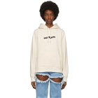 Marc Jacobs Off-White Heaven by Marc Jacobs Blocks Logo Hoodie