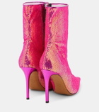 Alexandre Vauthier Sebert sequined ankle boots