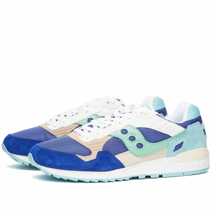 Photo: Saucony Men's Shadow 5000 Sneakers in Blue/Turquoise