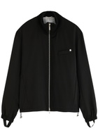 Helmut Lang Wool Bomber Jacket Black